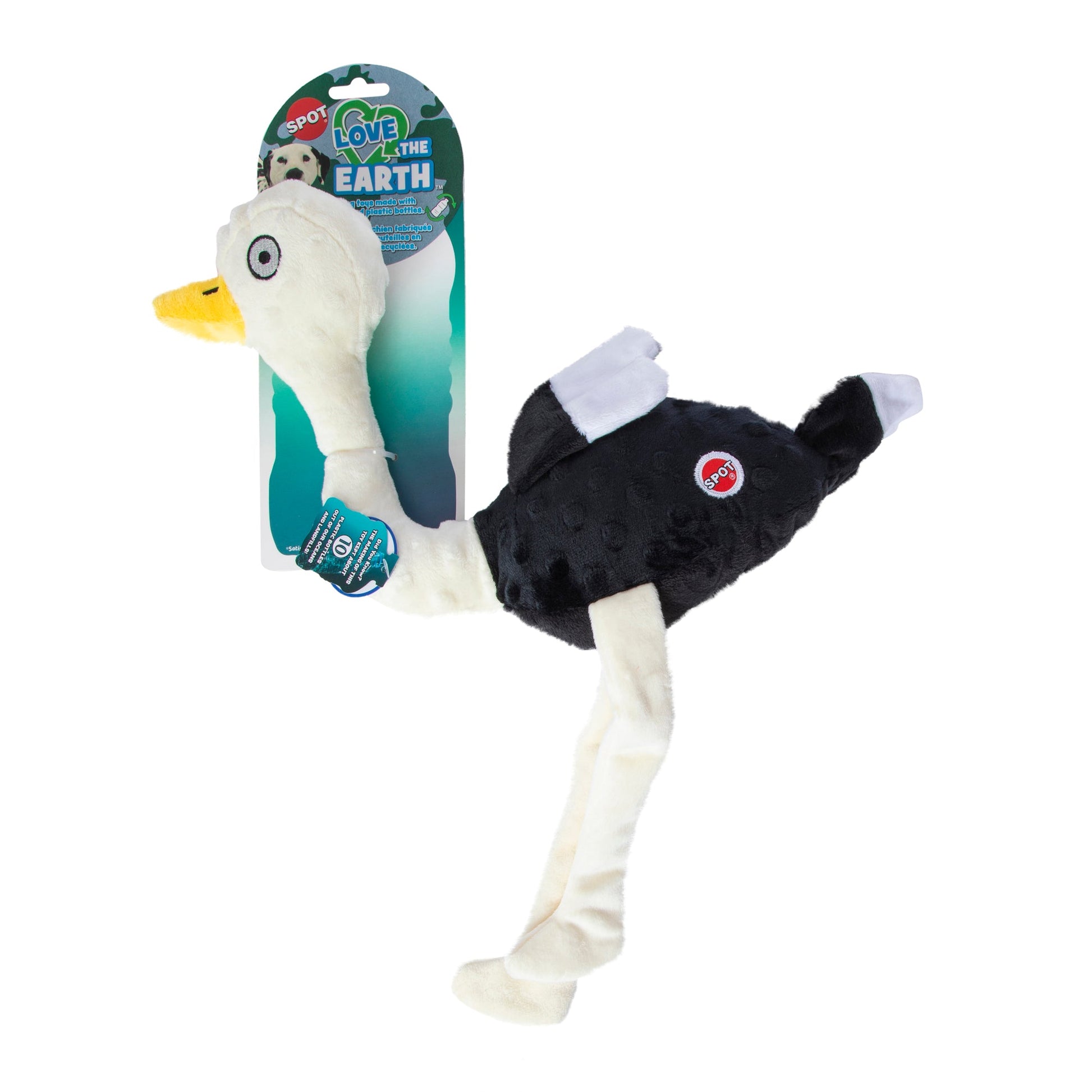 Spot love the earth stuffy dog toy