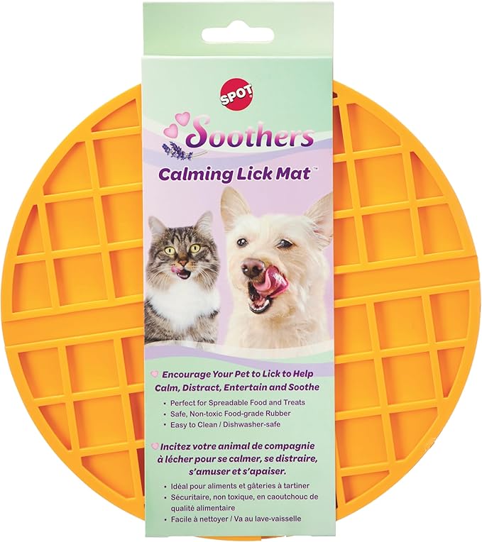 Spot soothers calming licking mat dog cat mat