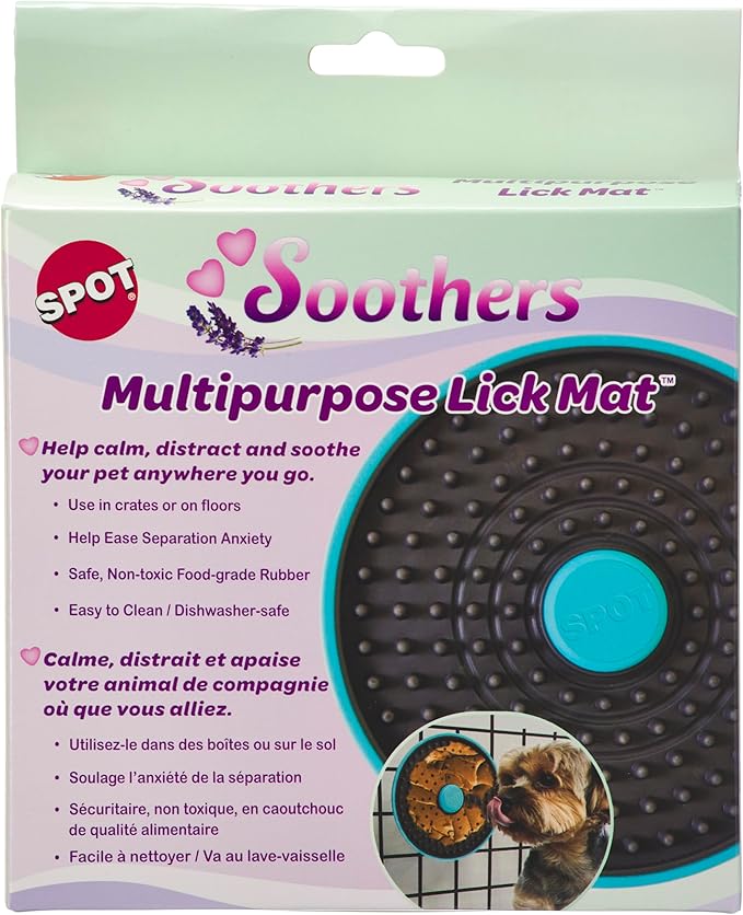 Spot soothers multipurpose licking mat for dogs