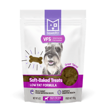Square pet soft baked treats low fat formula wild caught ocean whitefish