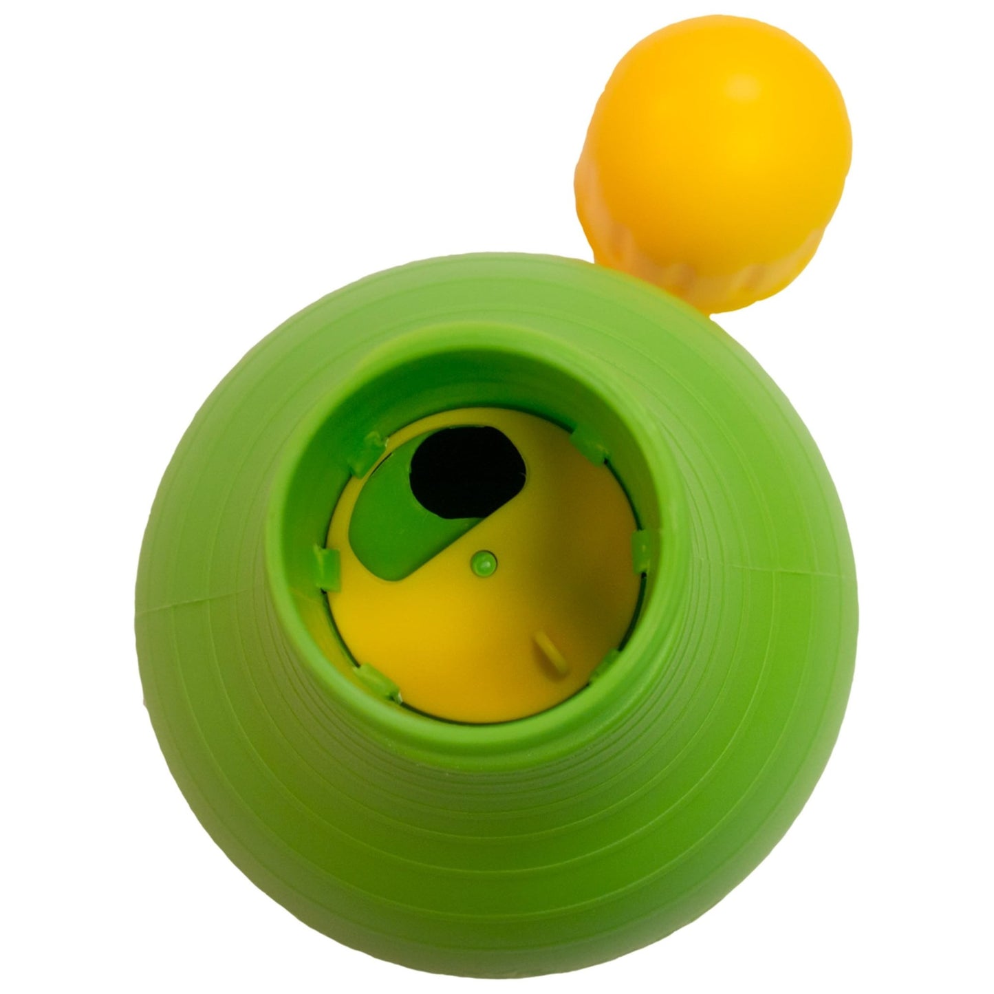 Starmark Bob - A - Lot Interactive Dog Pet Toy, Large, Yellow/Green/Purple