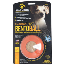 Starmark Everlasting Treat Bento Ball Tough Dog Chew Toy Medium