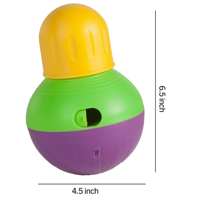 Starmark Treat Dispensing Bob - a - Lot Dog Toy, All Breed Sizes (Pack of 1)