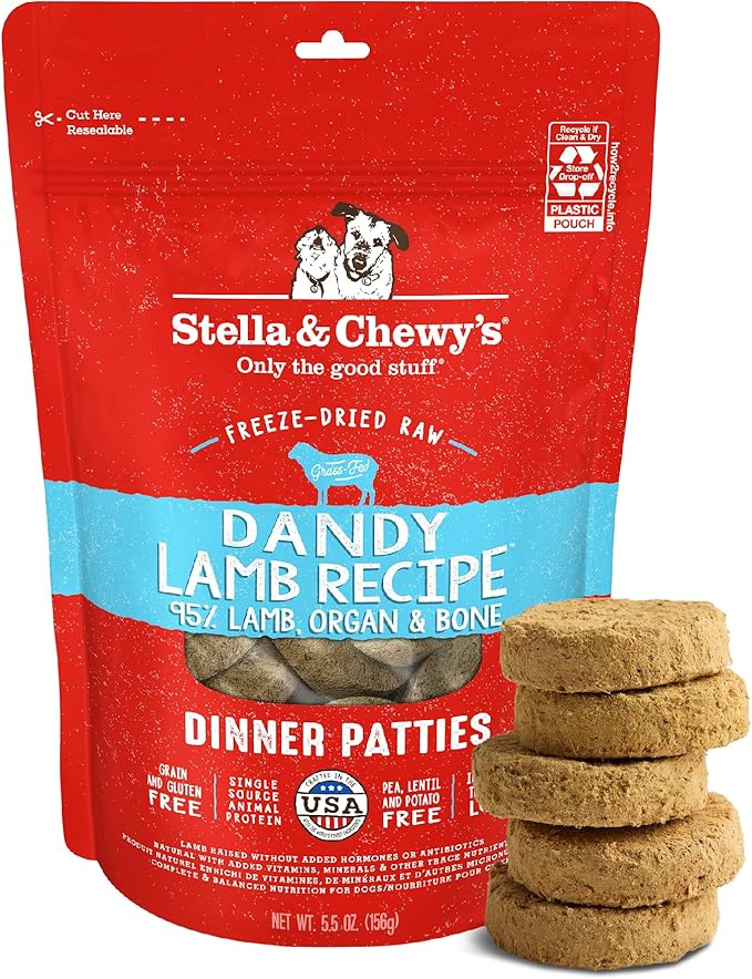 Stella and Chewy’s freeze dried raw Sandy lamb recipe 5.5 oz