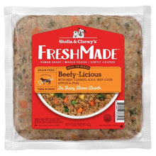 Stella and Chewy’s fresh made beefy - Lucious frozen food in juicy bone broth
