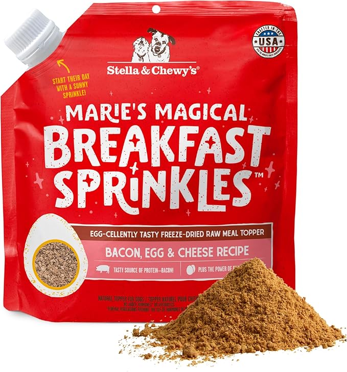 Stella and Chewy’s Marie’s magical breakfast sprinkles bacon egg and cheese recipe