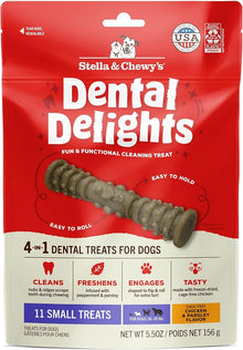 Stella & Chewy's and Dental Delights 11 Small Dog Dental Treats