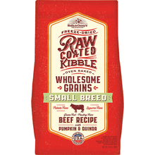 Stella & Chewy’s Freeze Dried Raw Coated Kibble Small Breed Wholesome grains beef recipe pumpkin quinoa 3.5lb