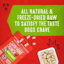 Stella & Chewy's Freeze - Dried Raw Carnivore Crunch Cage - Free Duck Recipe Dog Treats – 3.25 oz. Bag