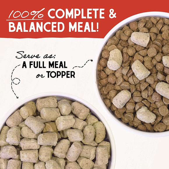 Stella & Chewy's Freeze Dried Raw Chewy’s Chicken Meal Mixers – Dog Food Topper for Small & Large Breeds – Grain Free, Protein Rich Recipe – 8 oz Bag