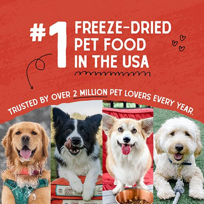 Stella & Chewy's Freeze Dried Raw Chewy’s Chicken Meal Mixers – Dog Food Topper for Small & Large Breeds – Grain Free, Protein Rich Recipe – 8 oz Bag