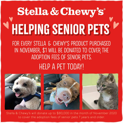 Stella & Chewy's Freeze Dried Raw Savory Salmon & Cod Meal Mixer | Dog Food Topper for Small & Large Breeds | Grain - Free & Protein - Rich | 8 oz Bag