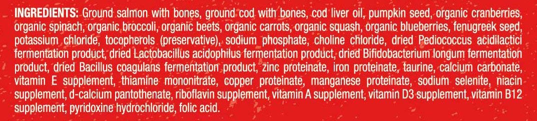 Stella & Chewy's Freeze Dried Raw Savory Salmon & Cod Meal Mixer | Dog Food Topper for Small & Large Breeds | Grain - Free & Protein - Rich | 8 oz Bag