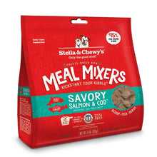 Stella & Chewy's Freeze Dried Raw Savory Salmon & Cod Meal Mixer | Dog Food Topper for Small & Large Breeds | Grain - Free & Protein - Rich | 8 oz Bag