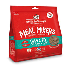 Stella & Chewy's Freeze Dried Raw Savory Salmon & Cod Meal Mixer | Grain - Free Dog Food Topper | 18 oz Bag