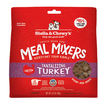 Stella & Chewy's Freeze Dried Raw Tantalizing Turkey Meal Mixer – Dog Food Topper for Small & Large Breeds – Grain Free, Protein Rich Recipe – 3.5 oz Bag