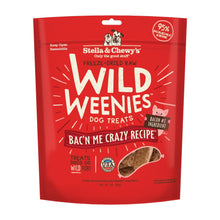 Stella & Chewy's Freeze - Dried Raw Wild Weenies Dog Treats – All - Natural, Protein Rich, Grain Free Dog & Puppy Treat – Great for Training & Rewarding – Bac’n Me Crazy Recipe – 3 oz Bag