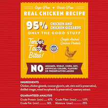 Stella & Chewy's Just Jerky Bites Real Chicken Recipe Grain - Free Dog Treats, 6 - oz bag