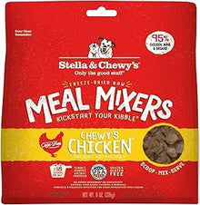 Stella & Chewy’s meal mixers 8oz freeze dried chicken dog treats 8oz