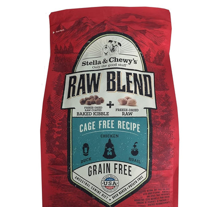 Stella & Chewy's Raw Blend Cage Free Recipe Dog Food 22lb