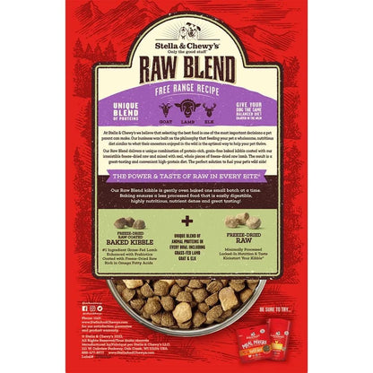 Stella & Chewy's, Raw Blend Free Range Recipe Dry Dog Food, 22 Pound