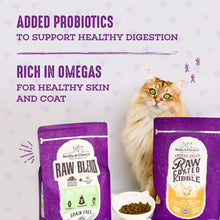 Stella & Chewy's Raw Blend Premium Kibble Cat Food – Grain Free, Protein Rich Meals – Cage - Free Poultry Recipe – 2.5 lb. Bag