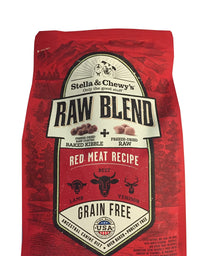 Stella & Chewy's Raw Blend Red Meat Dog Food | High - Protein Formula (22 lb)