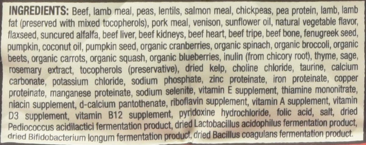 Stella & Chewy'S Raw Blend Red Meat Recipe Kibble 3.5 Lb