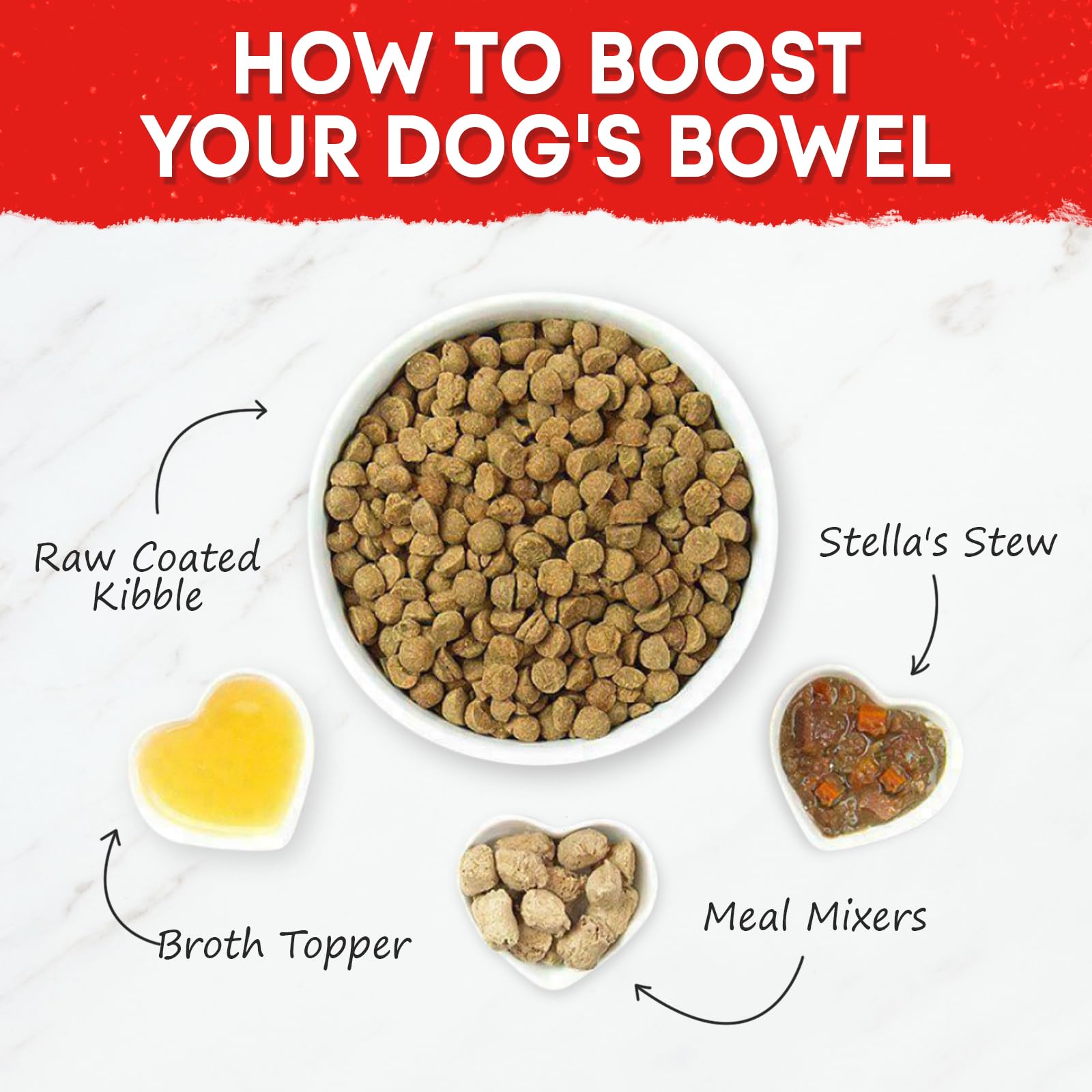 Stella & Chewy's Raw Coated Beef Recipe Dog Food | High - Protein Kibble (10 lb)