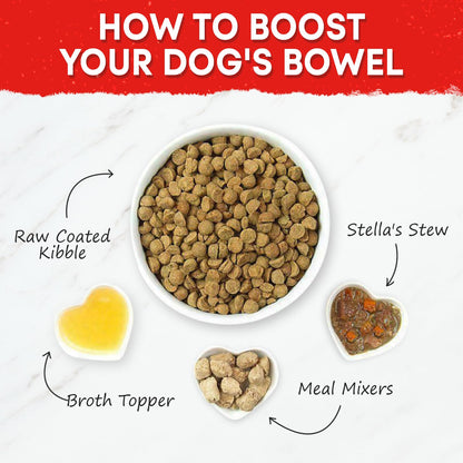 Stella & Chewy's Raw Coated Beef Recipe Dog Food | High - Protein Kibble (10 lb)