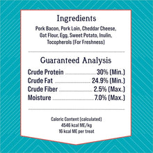 Stewart pops bacon and cheese and egg recipe 2.8 oz dog treats