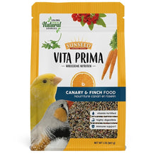 Sun Seed Vita Prima Wholesome Nutrition Canary and Finch Bird Food, 2Lb