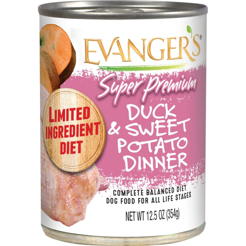 Super Premium Duck & Fresh Sweet Potato Dinner for Dogs 12.5 oz