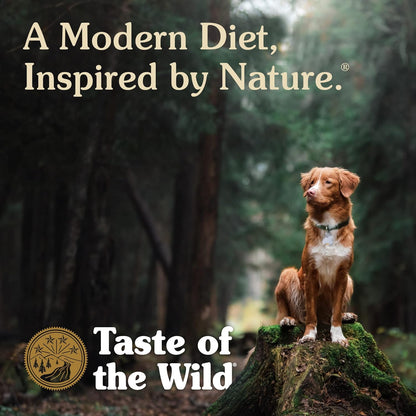 Taste of the wild 14lbs high prairie canine recipe with roasted bison and roasted venison