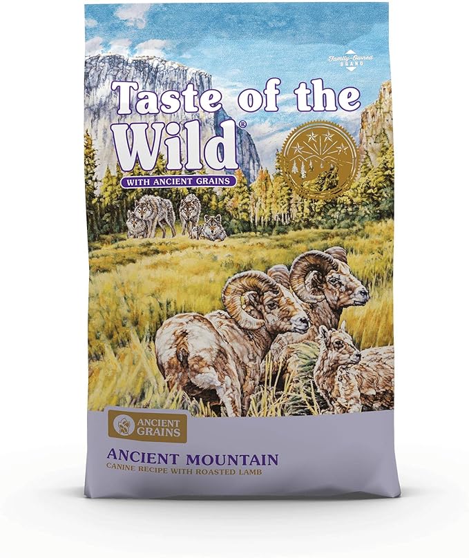 Taste of the wild canine recipe with roasted lamb 14lb