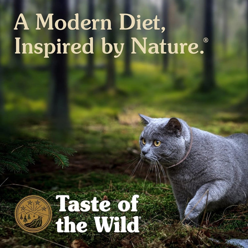 Taste of the Wild High Protein Real Meat Recipes Premium Dry Cat Food with Superfoods and Nutrients Like Probiotics - Vitamins and Antioxidants for Adult Cats and Kittens