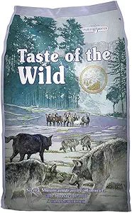 Taste of the wild Sierra mountain canine recipe 5lbs dry dog food