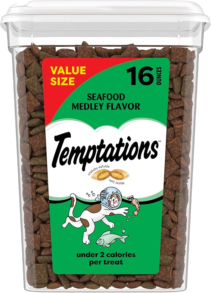 Temptation value size 16 ounces cat treats