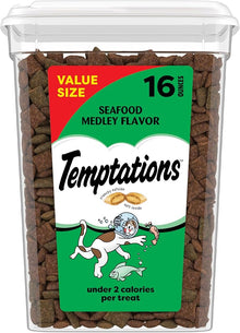 Temptation value size 16 ounces cat treats