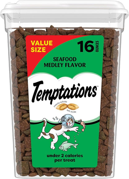 Temptation value size 16 ounces cat treats