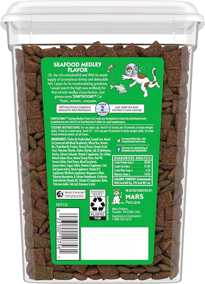 Temptation value size 16 ounces cat treats