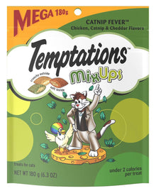 Temptations MixUps Catnip Fever Flavor Soft & Crunchy Cat Treats, 6.3 - oz bag