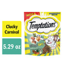 Temptations ShakeUps Crunchy and Soft Cat Treats - Clucky Carnival Flavor - 5.29 oz. Pouch