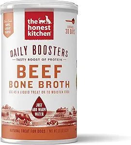 The honest kitchen daily boosters beef bone broth