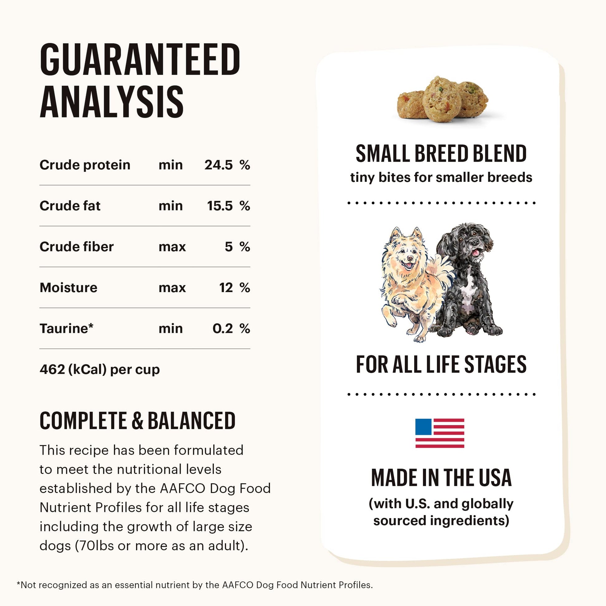 The Honest Kitchen Whole Food Clusters Small Breed Whole Grain Chicken Dry Dog Food, 4 lb Bag