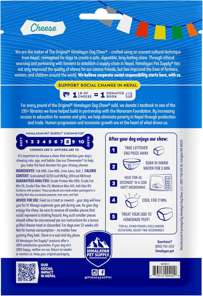 The original Himalayan dog chew cheese small