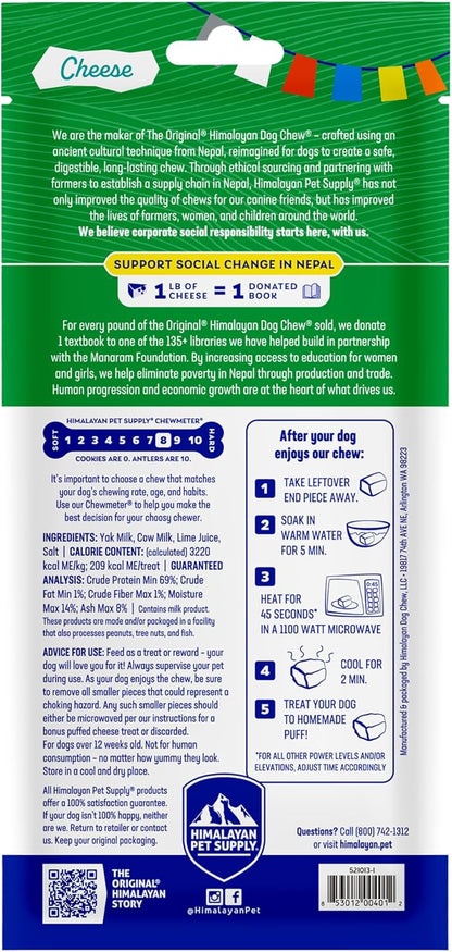 The original Himalayan dog chew medium cheese
