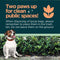 The Original Poop Bags Countdown Poop Bags Rolls For Dogs - green, 9x13 - USDA Biobased