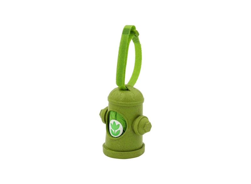 The Original Poop Bags Dog Bags For Poop Refills Bags Rolls Hydrant Dispenser with Leash Clip - 38% Plant Based USDA - Leak Proof & Strong Doggy Bag - Unscented