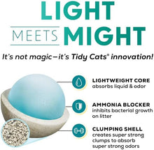 Tidy Cats Light Weight Free & Clean Unscented Clumping Multi Cat Litter, 8.5 llb